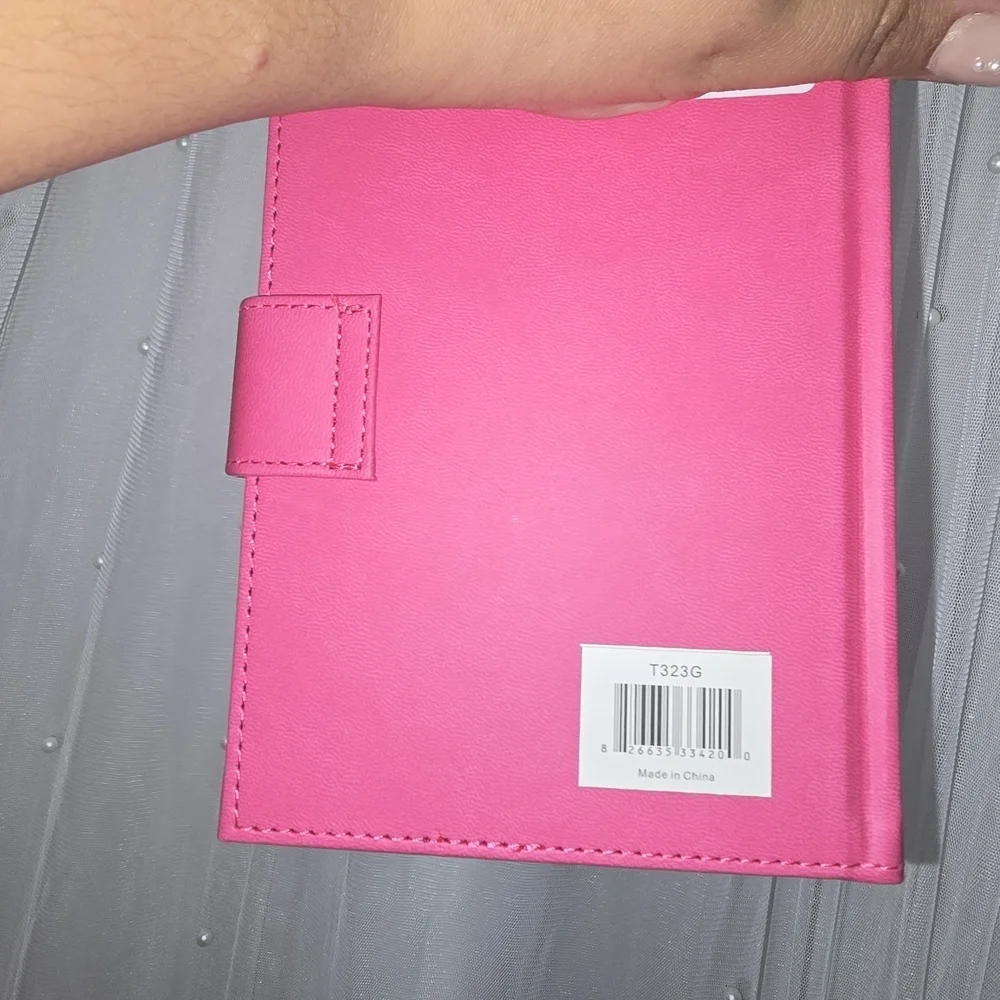 Pink Heart Lock Notebook